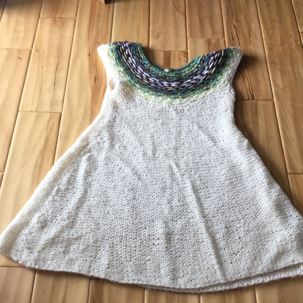 Free people alpaca blend tank M sweater so soft!